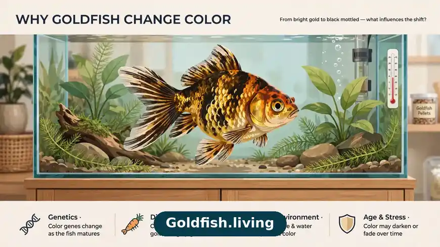 Why Is My Goldfish Turning Black? Causes Explained
